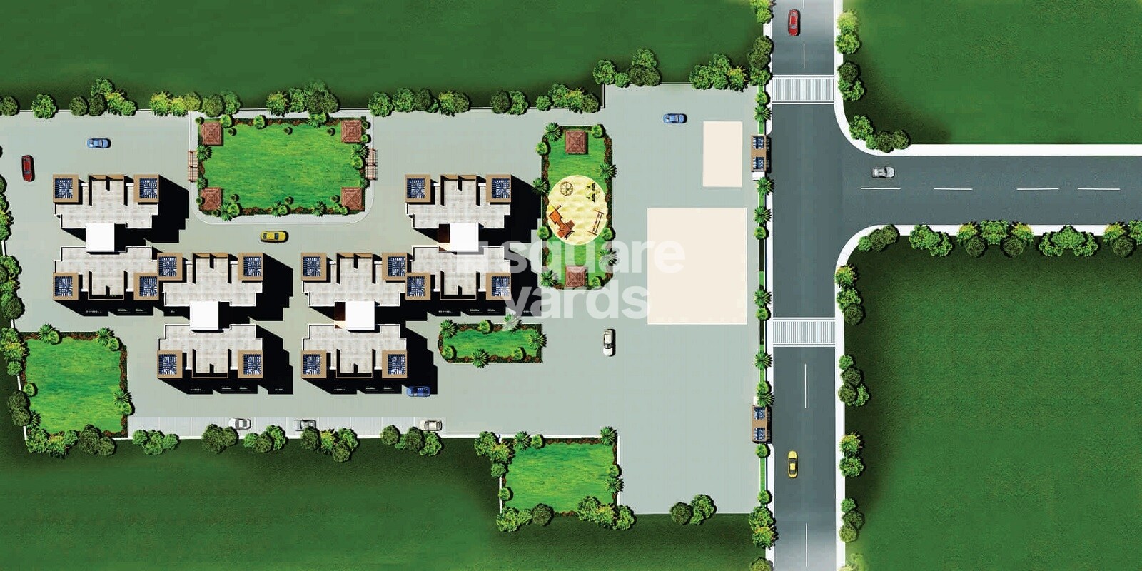 Goel Ganga Alfa Paradise Master Plan 1