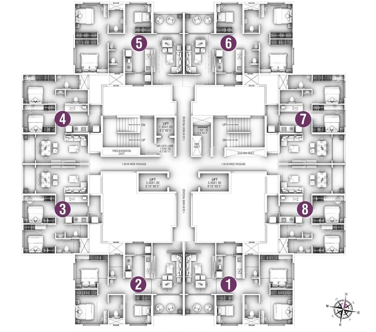 Goel Ganga Altus Floor Plans