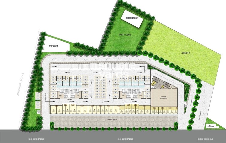 Goel Ganga Altus Master Plan Image