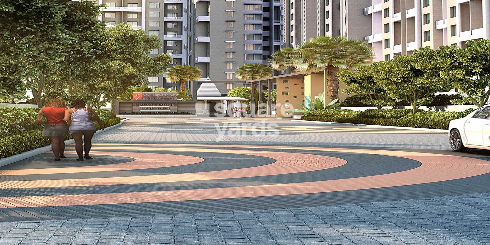 Goel Ganga Amber Entrance View