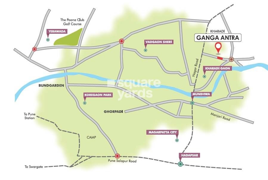 Goel Ganga Antra Location Image