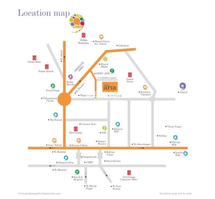 Goel Ganga Aria Location Image