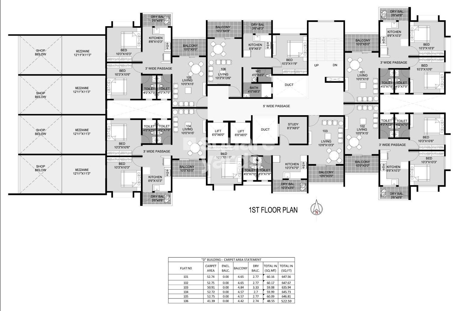 Goel Ganga Ashray Floor Plans