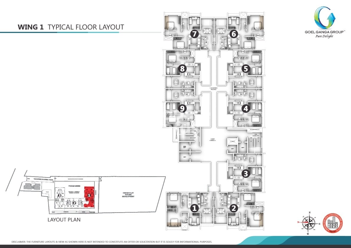 Goel Ganga Asmi Floor Plans 1