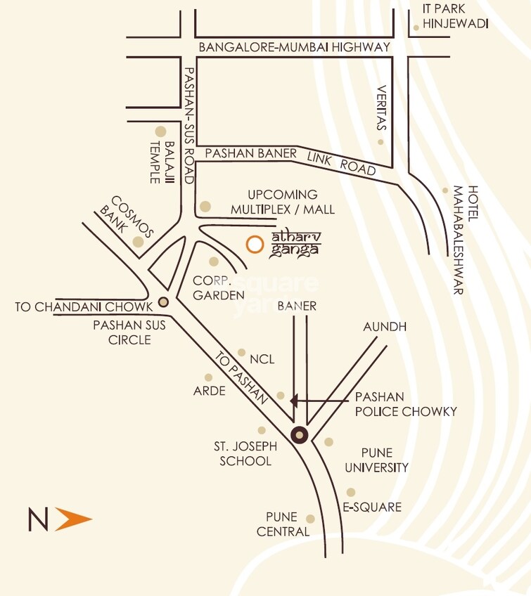 Goel Ganga Atharva Ganga Location Image