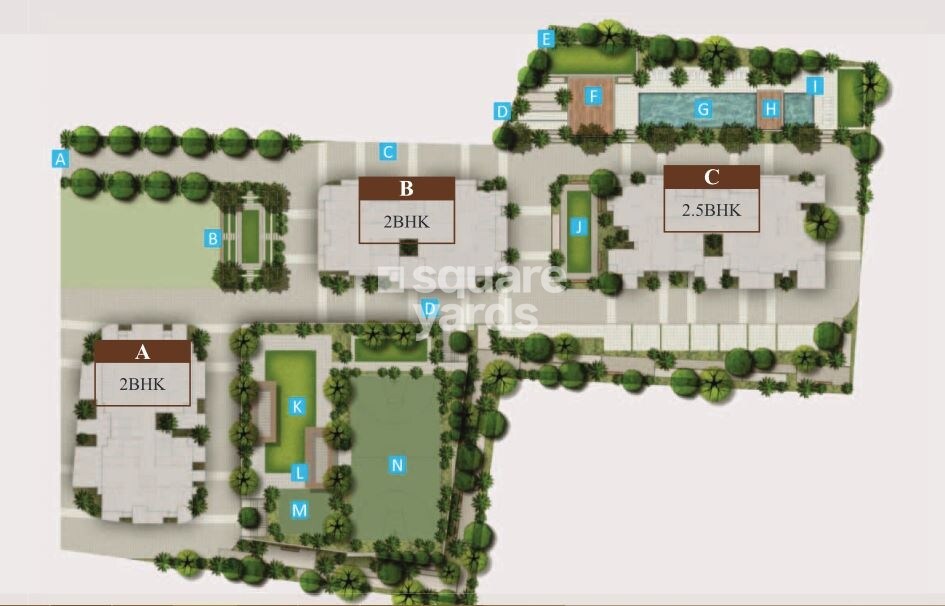 Goel Ganga Aurum Park Master Plan 1