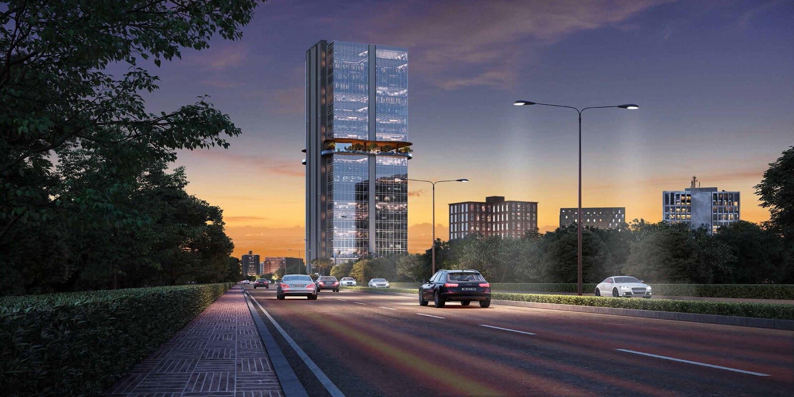 Goel Ganga Capitol One residential project in Mundhwa
