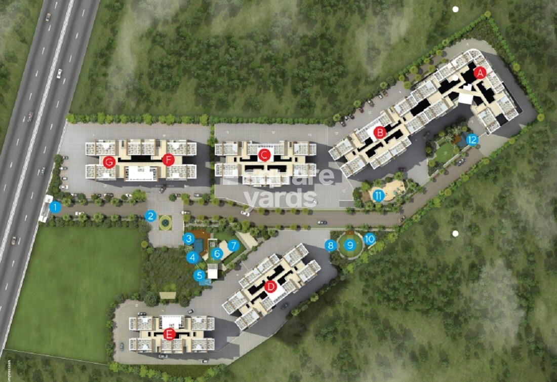 Goel Ganga Hill Shire Phase 1 Master Plan Image