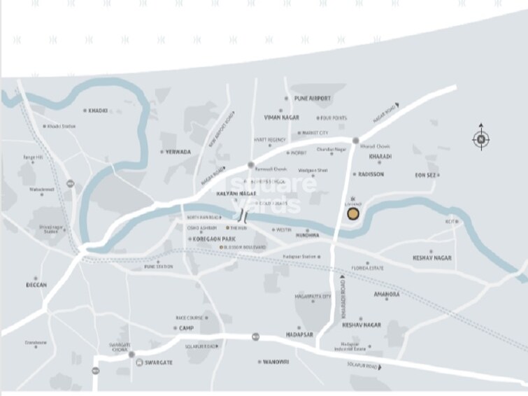 Goel Ganga Liviano Location Image