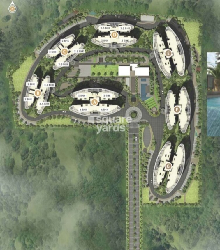 Goel Ganga Liviano Master Plan Image