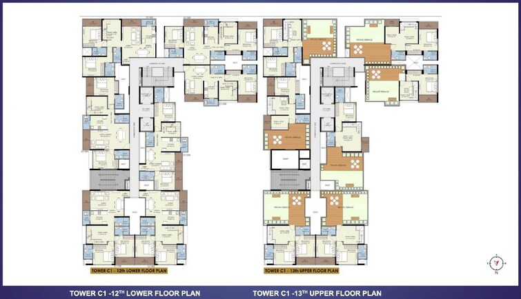 Goel Ganga New Town Floor Plans 1