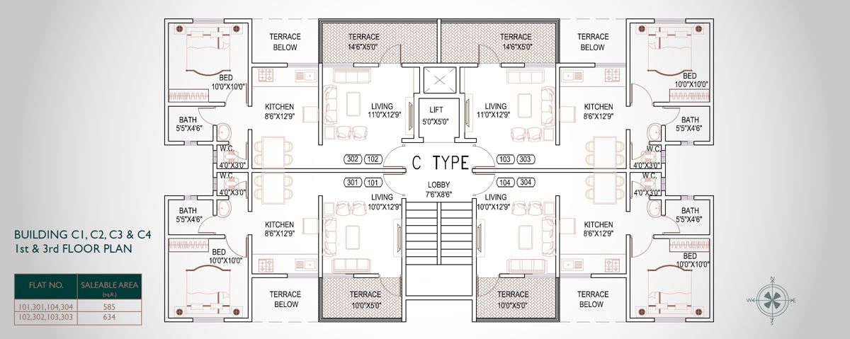 Goel Ganga Niwas Floor Plans 3