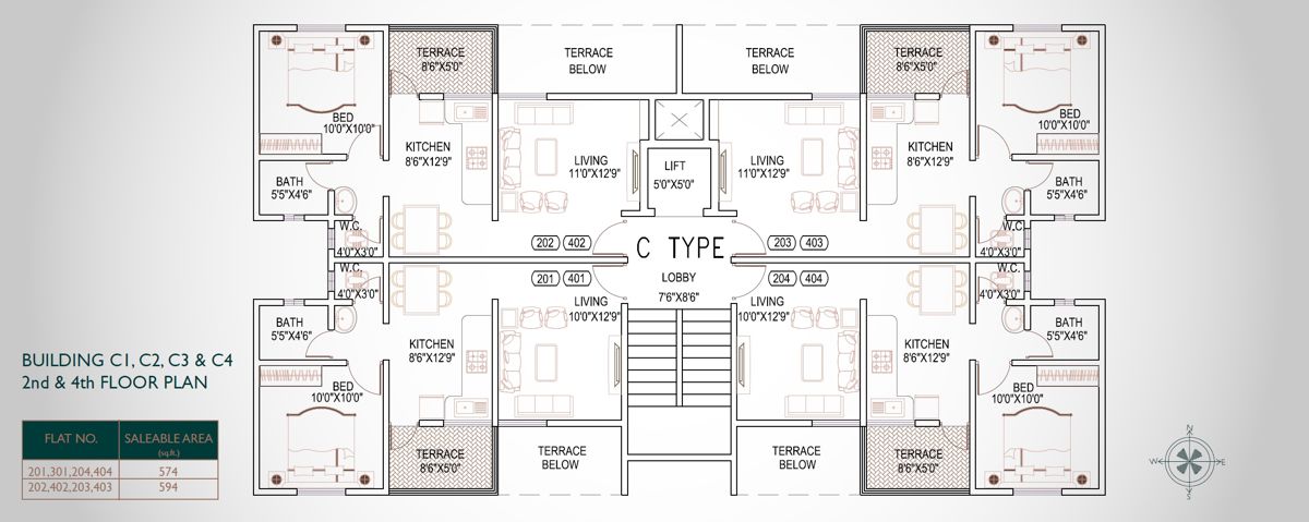 Goel Ganga Niwas Floor Plans 4