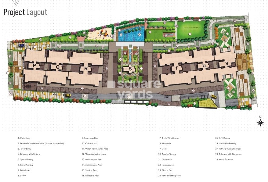 Goel Ganga Platino Master Plan Image