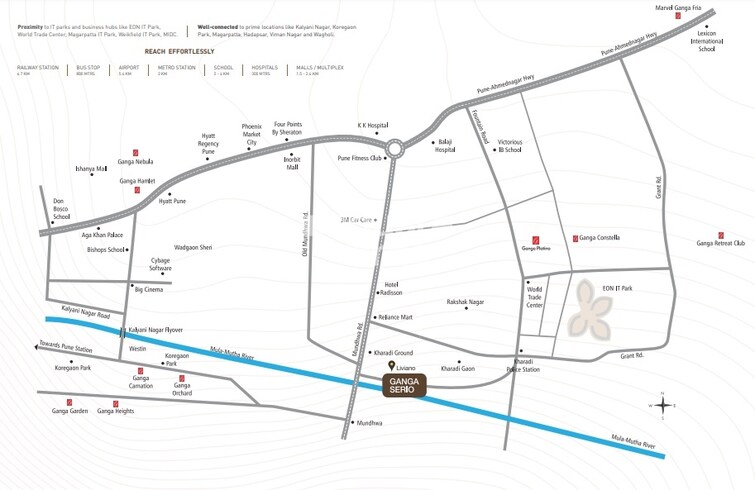 Goel Ganga Serio Location Image