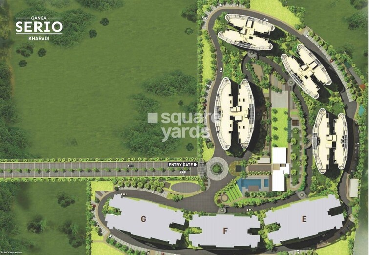 Goel Ganga Serio Master Plan Image