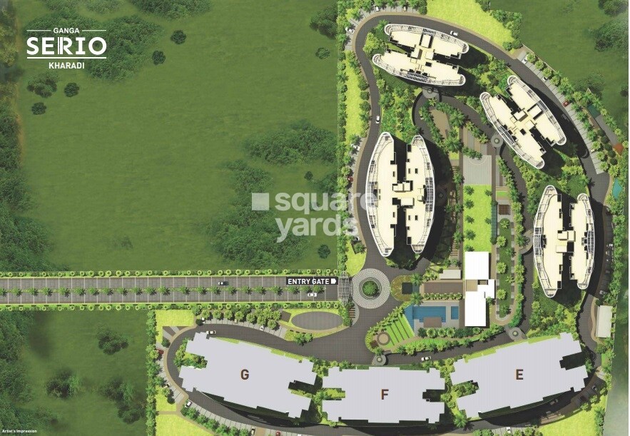 Goel Ganga Serio Master Plan Image