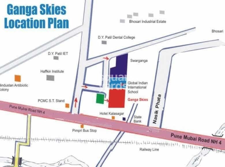 Goel Ganga Skies Location Image