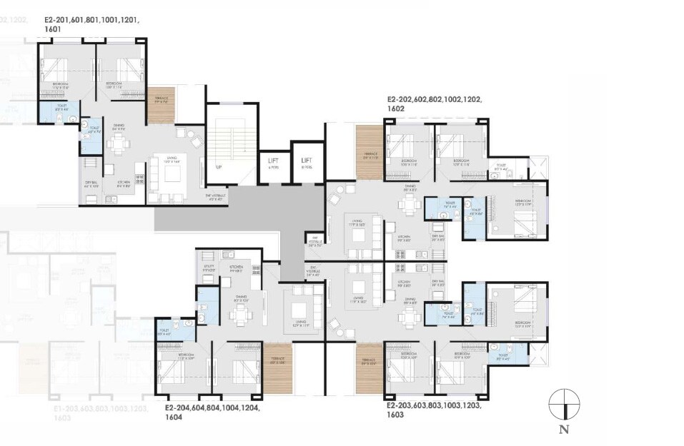 Goel Ganga Utopia Floor Plans 1