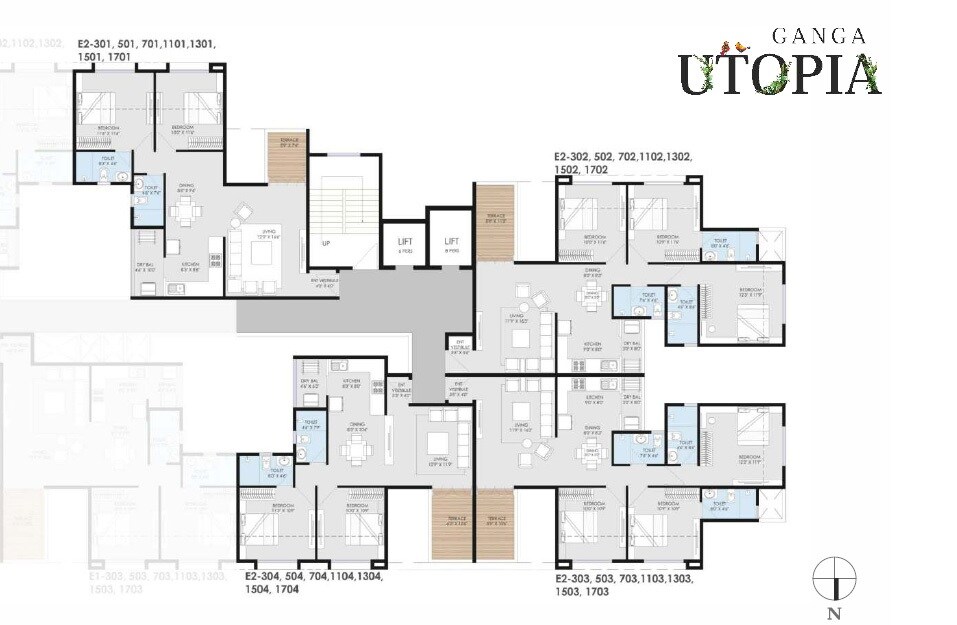 Goel Ganga Utopia Floor Plans 2