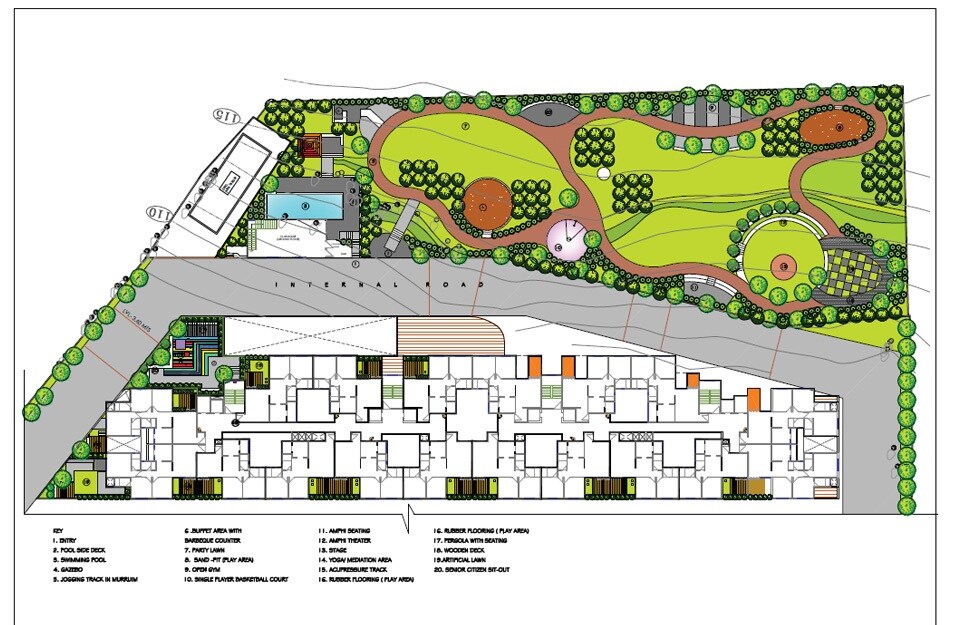 Goel Ganga Utopia Master Plan Image