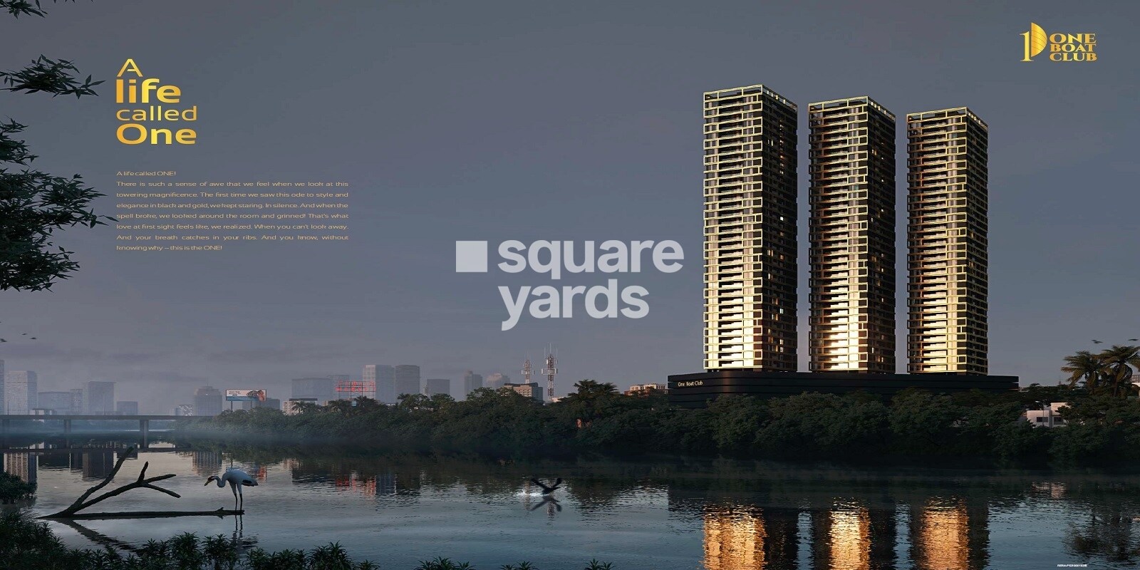Goel One Boat Club residential project in Sangamvadi