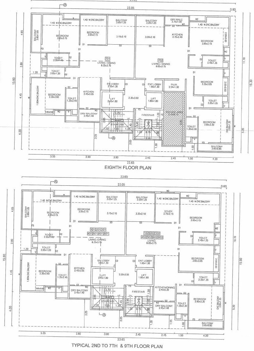 Gokhale Gurusparsha Floor Plans