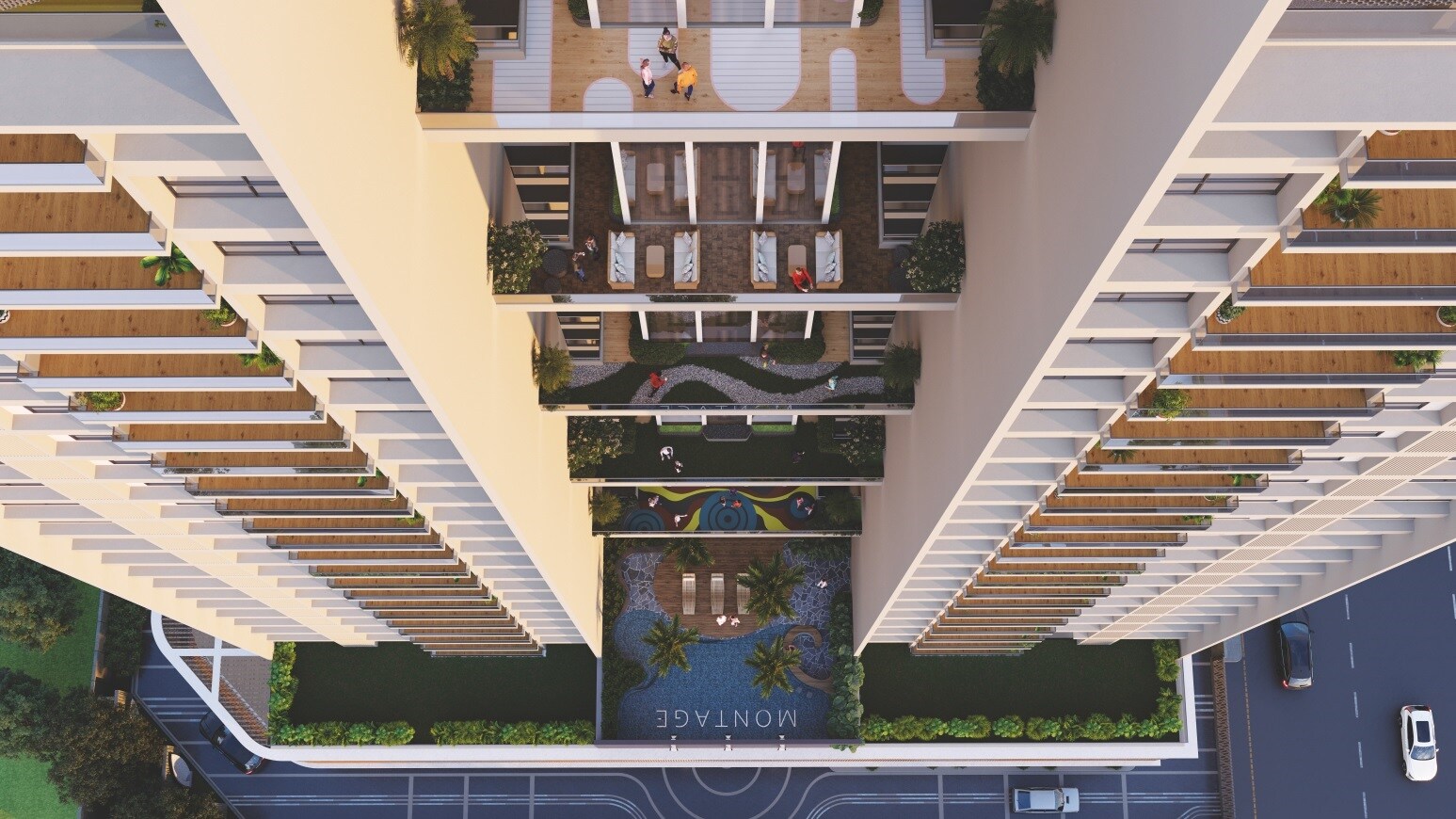 Golden Montage Apartment Exteriors 1