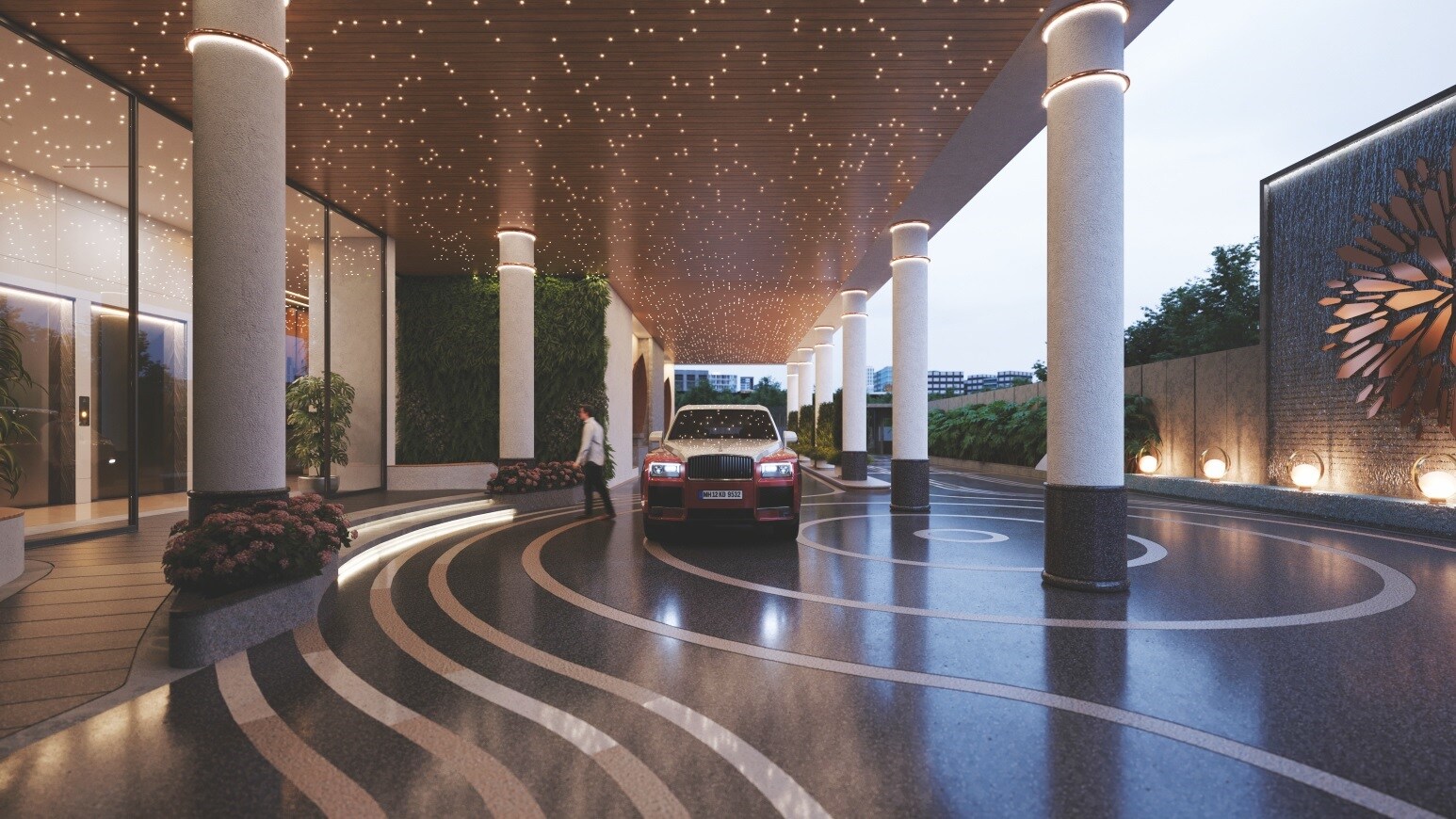 Golden Montage Entrance View