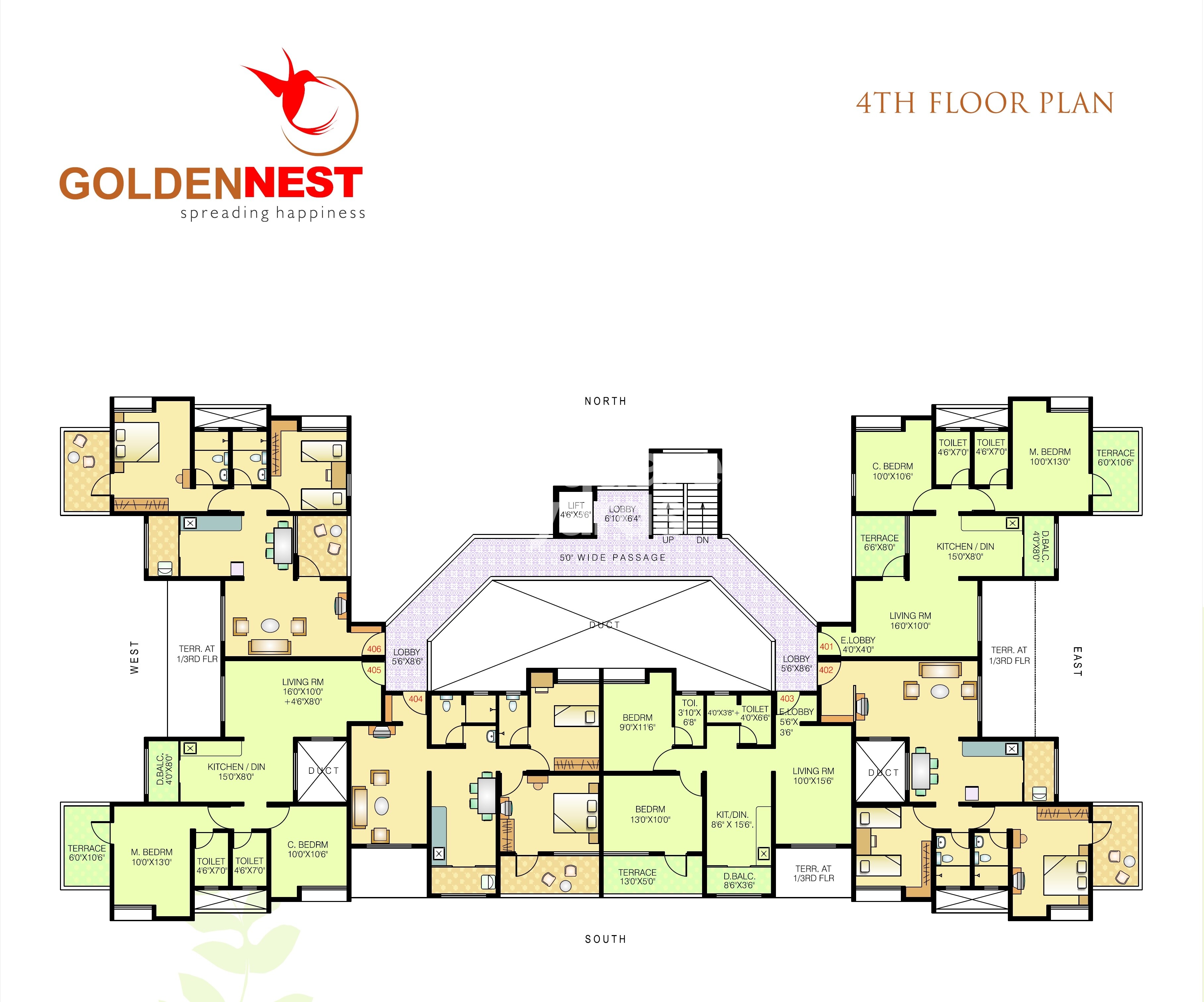 Golden Nest Floor Plans