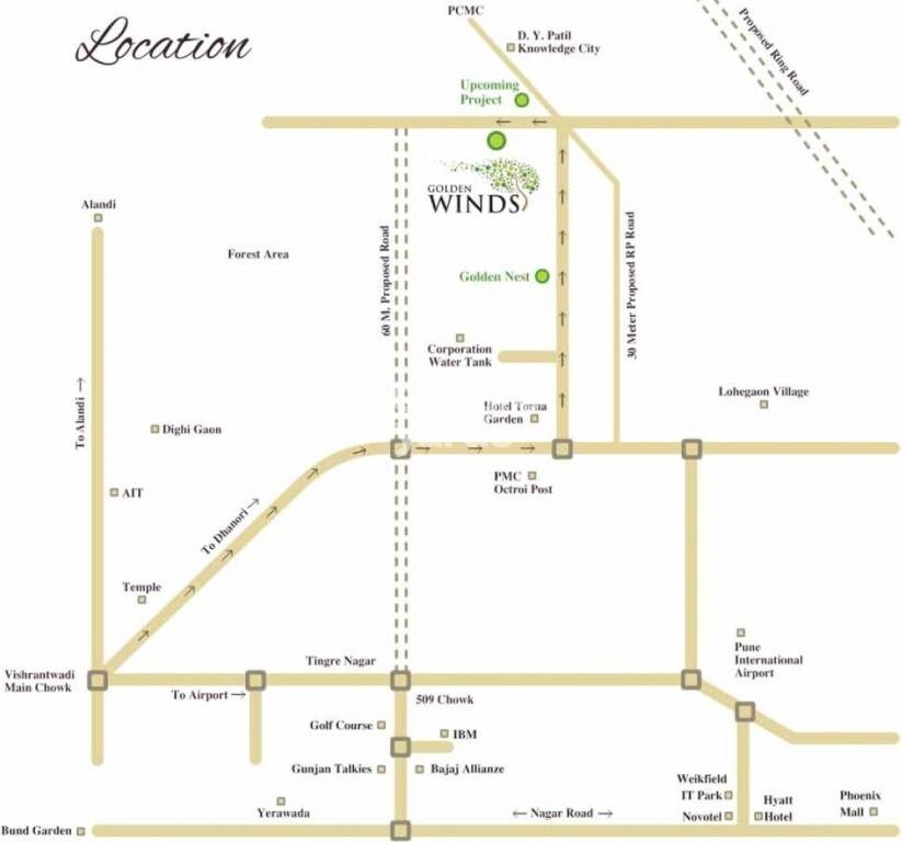 Golden Winds Location Image