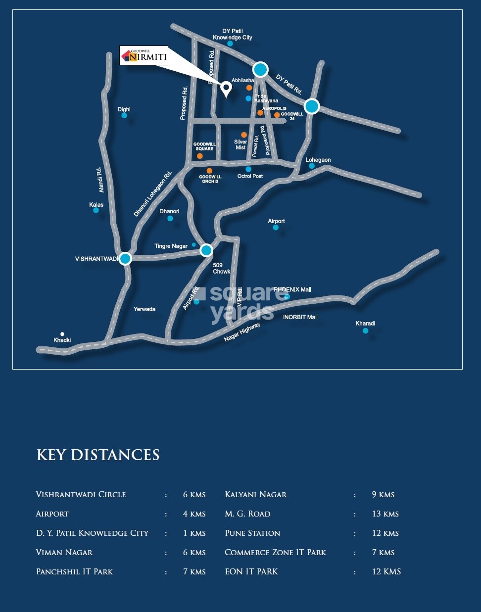 Goodwill Nirmiti Location Image