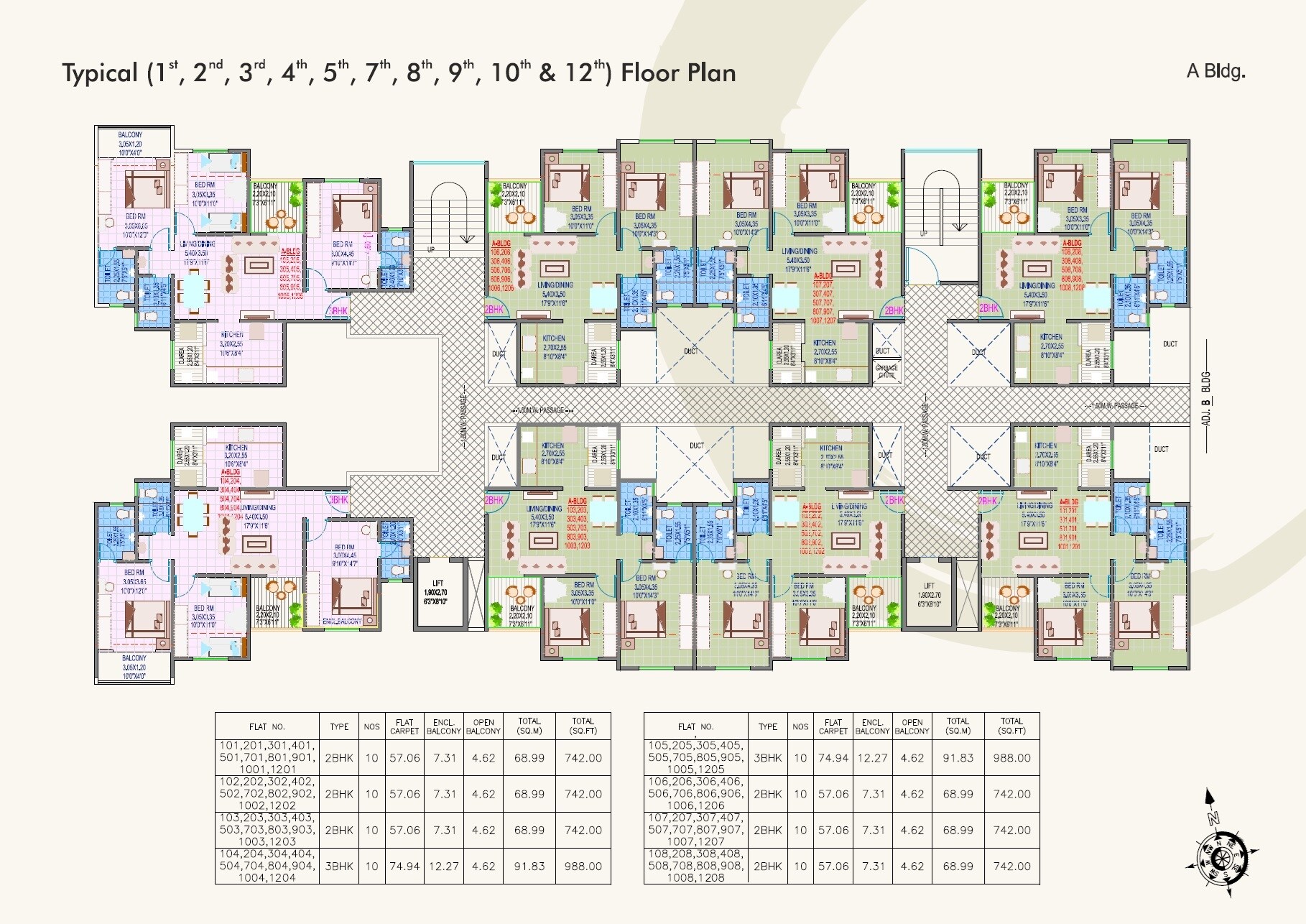 Goodwills Palaash Riveria Floor Plans 1