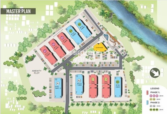 Gopi Xrbia Hinjewadi Rd River Front Master Plan 1