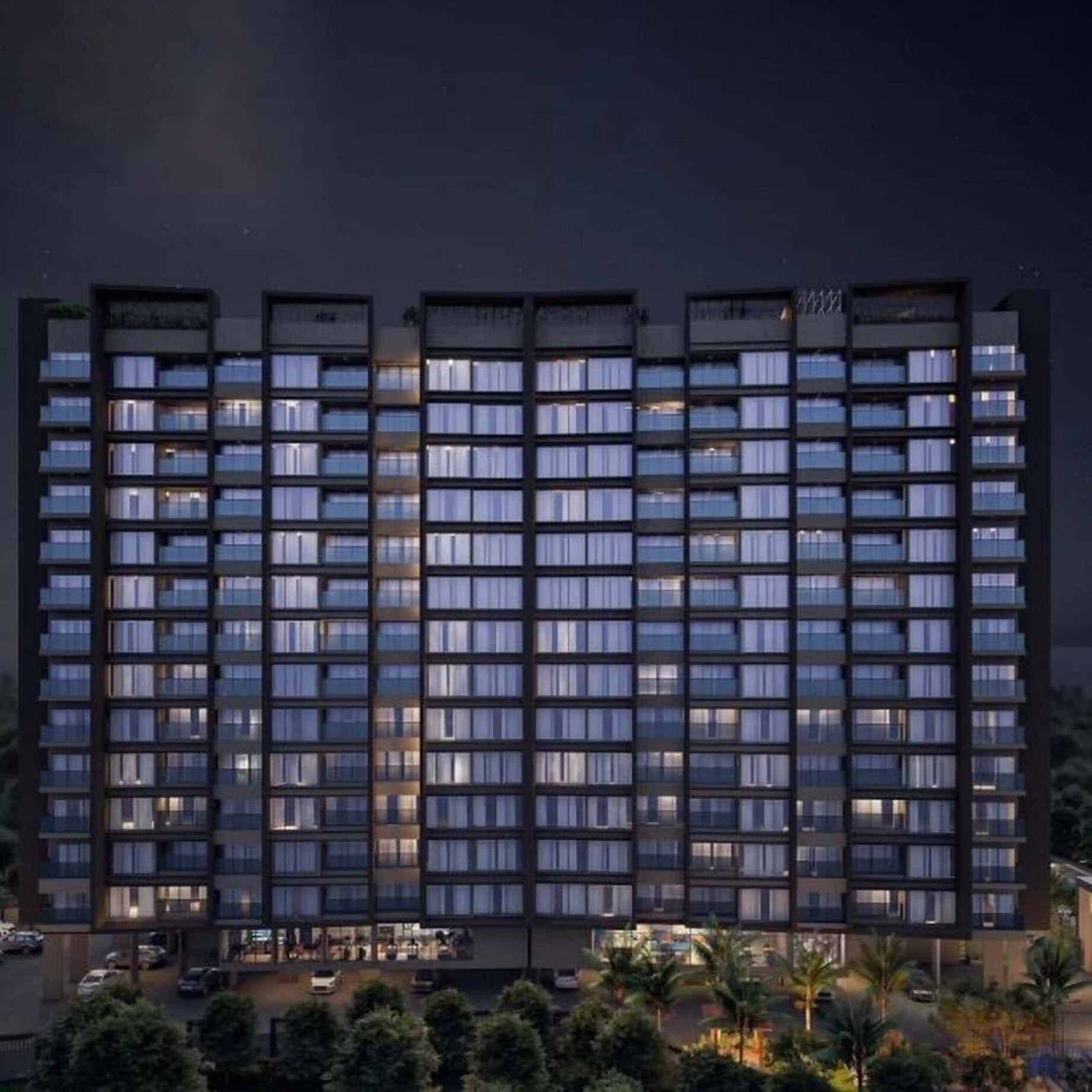 Goyal My Home Akurdi Apartment Exteriors