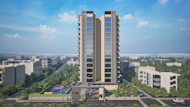 Goyal My Home Akurdi Entrance View