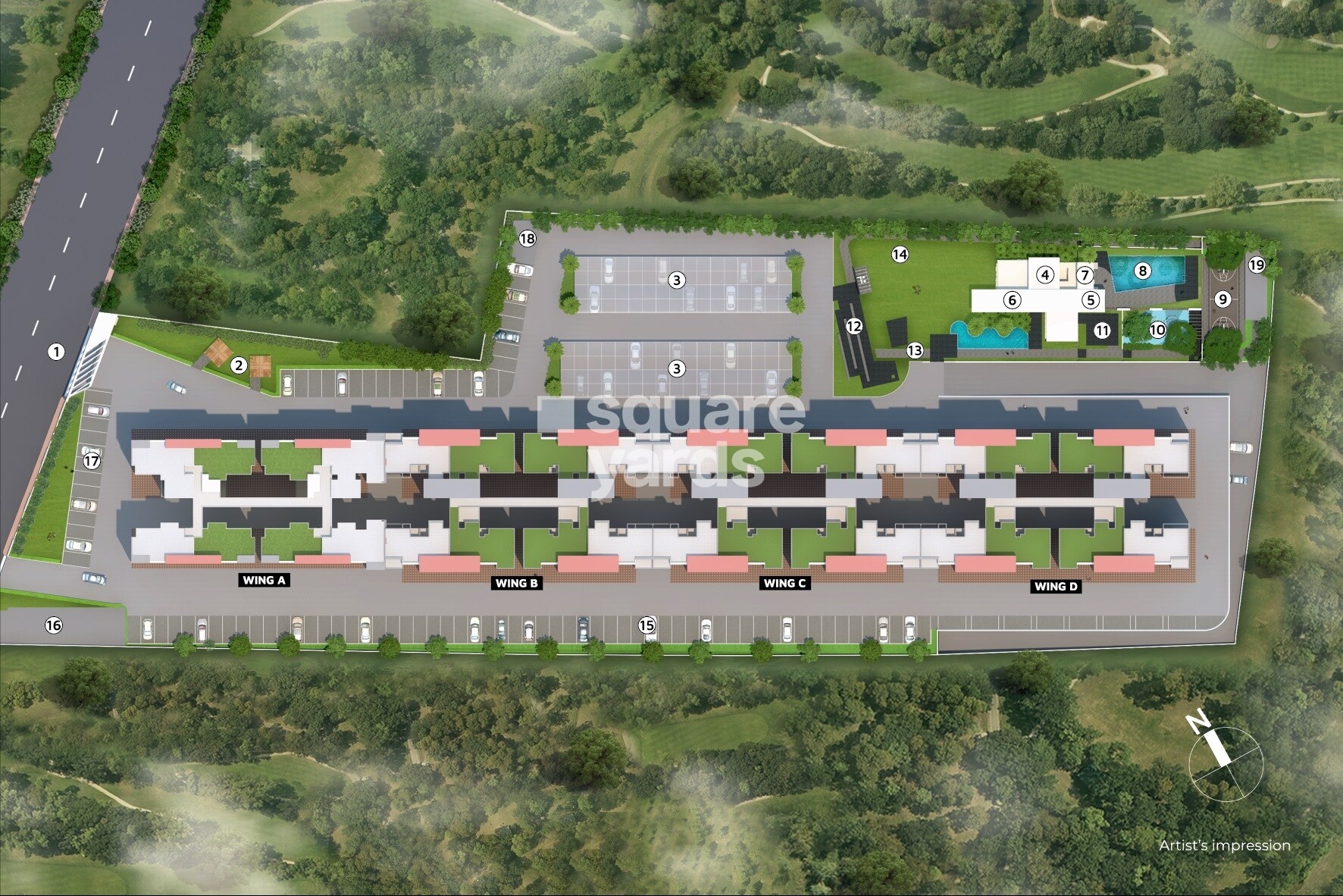 Goyal My Home MH 14 Master Plan Image