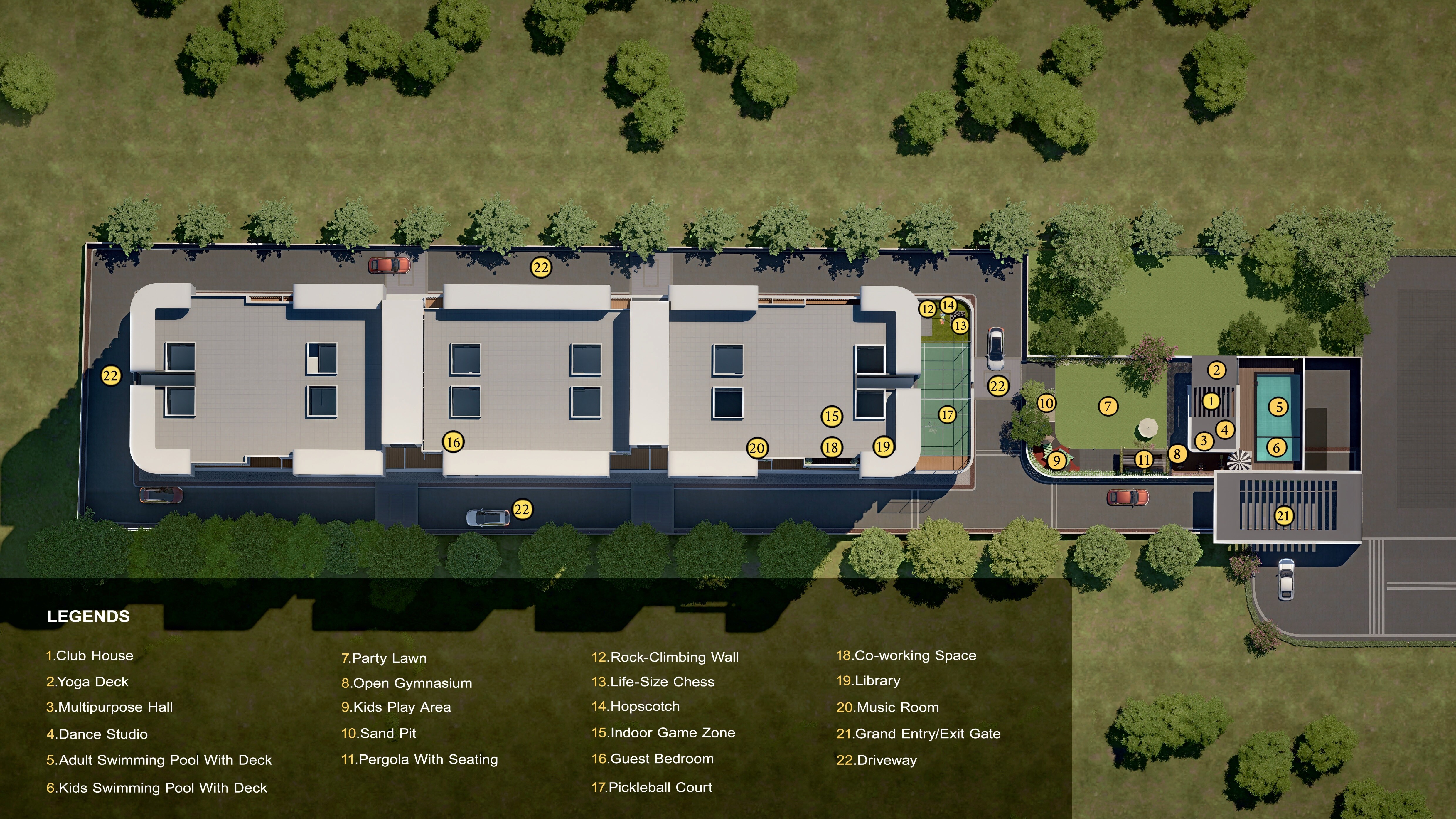 Goyal My Home Upper Kharadi Master Plan Image