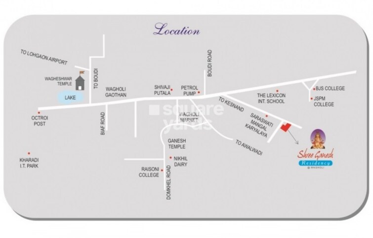 Goyal Shree Ganesh Residency Location Image