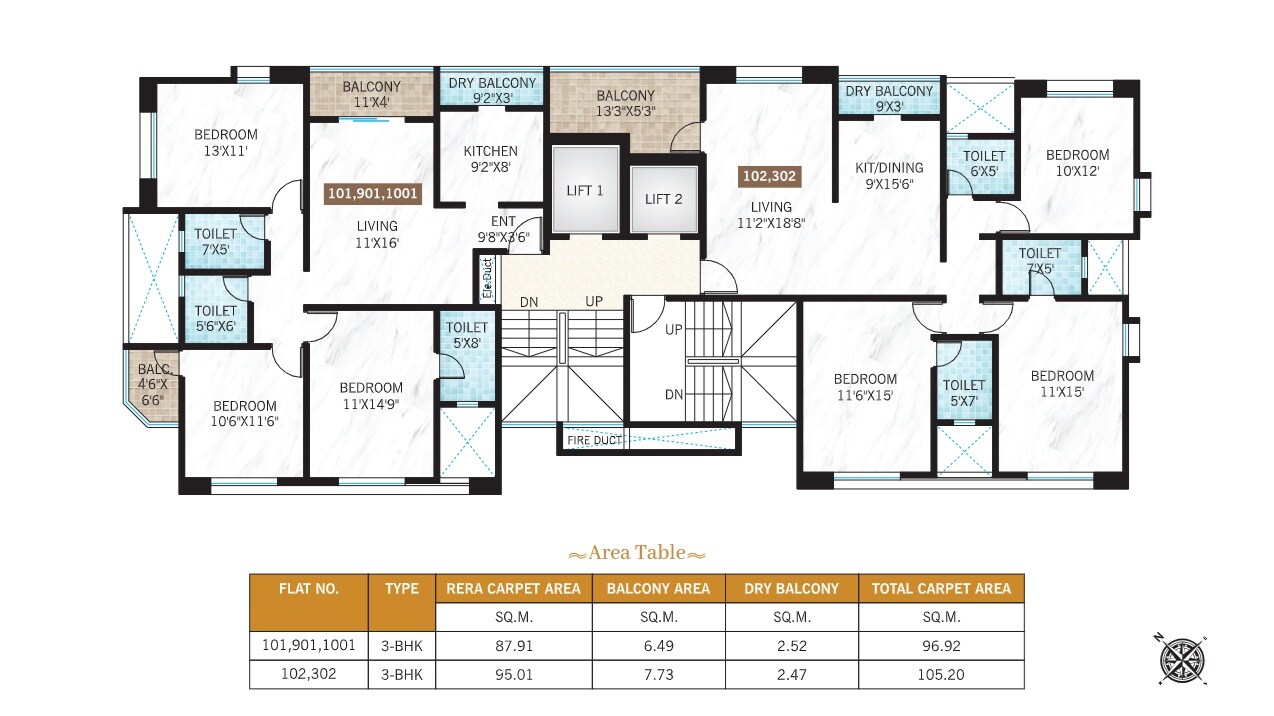 GPL Indraprastha Floor Plans