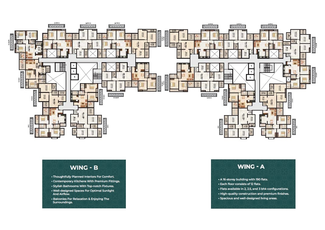 Grand Exotica Floor Plans