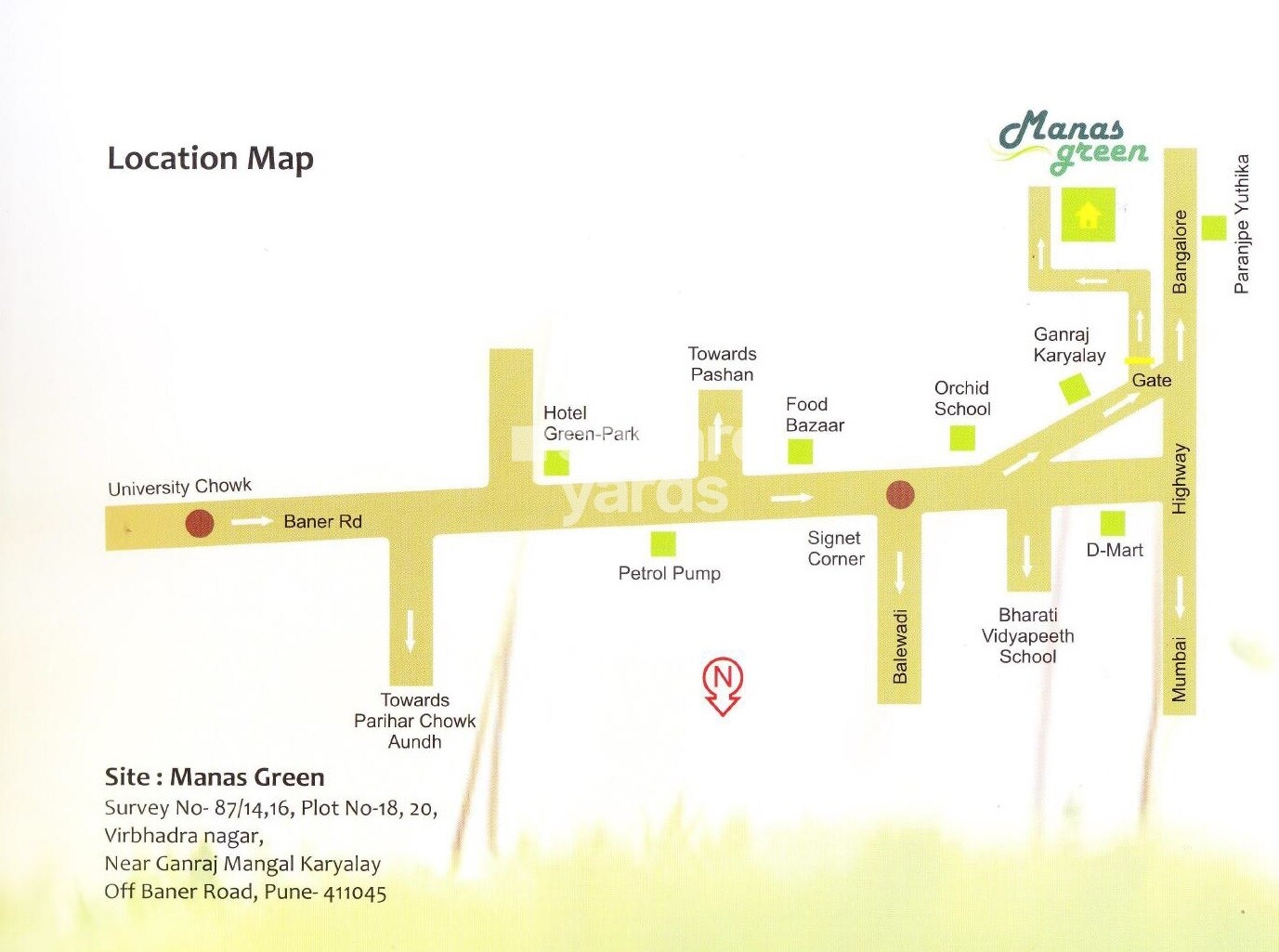 Greenovation Manas Green Location Image
