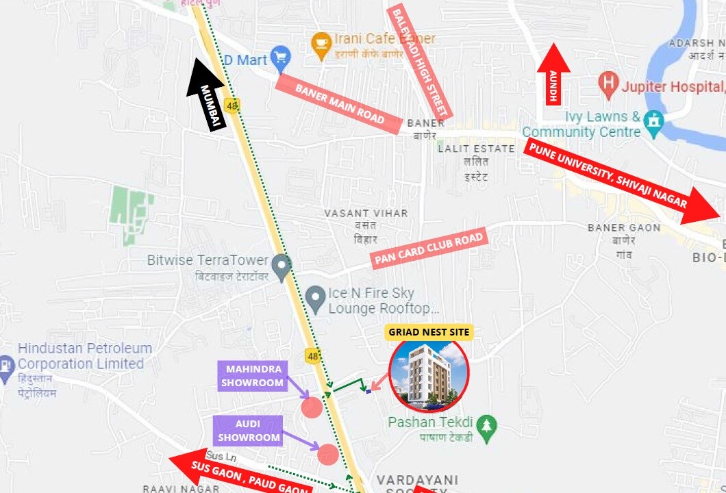 Griad Nest Location Image