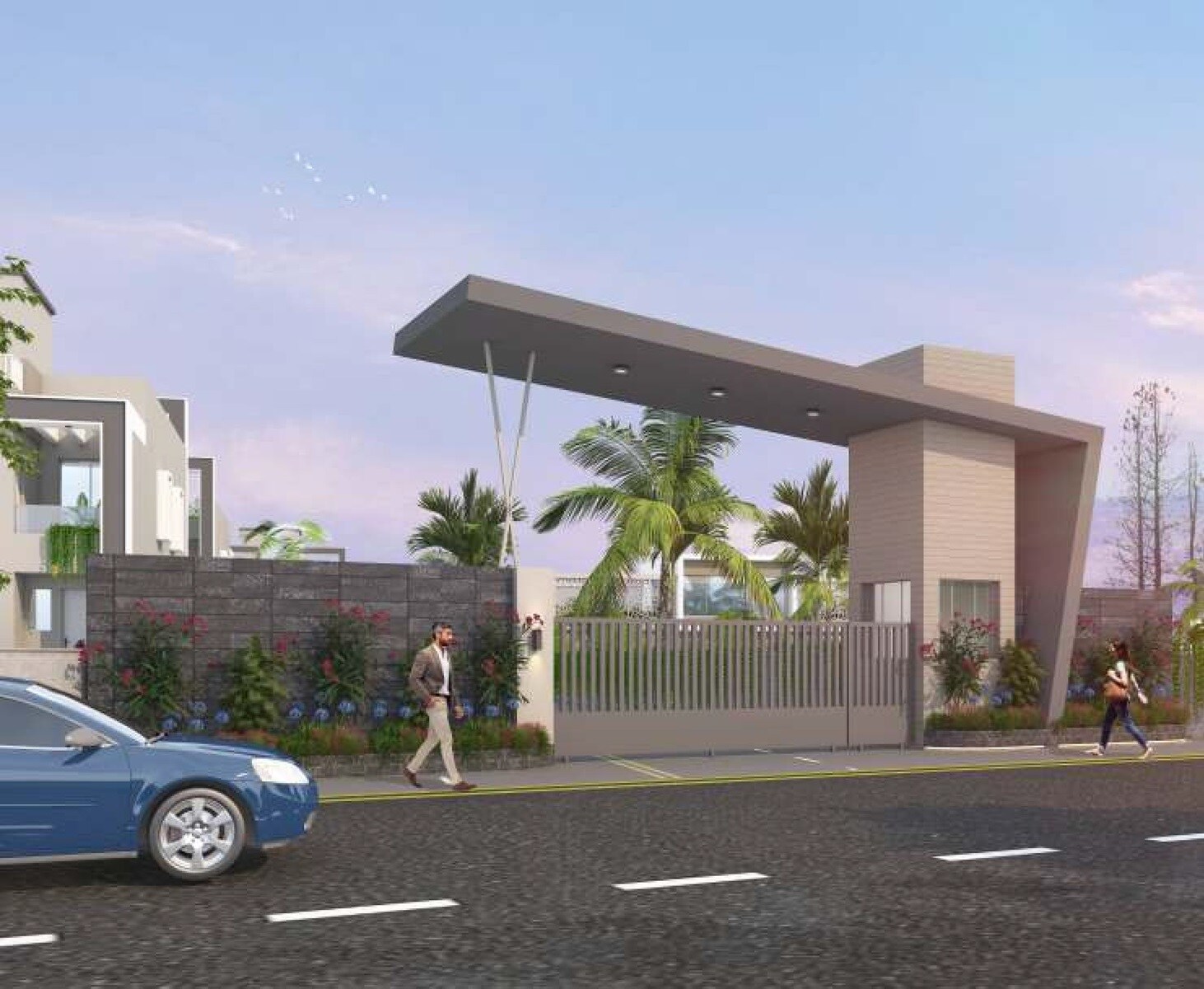 GS Palash Aarambh Entrance View