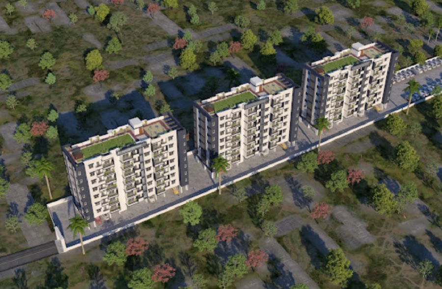 GS Rutuja Enclave Tower View