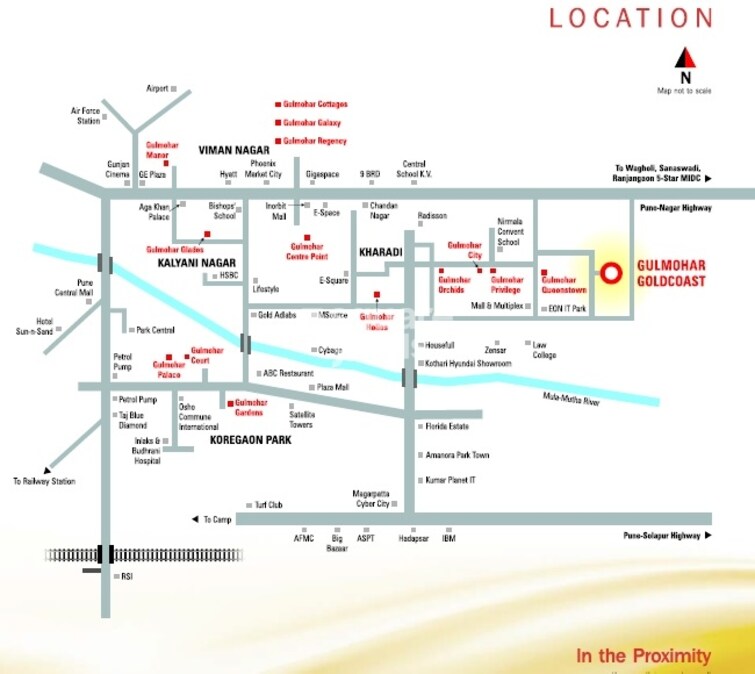 Gulmohar Goldcoast Location Image