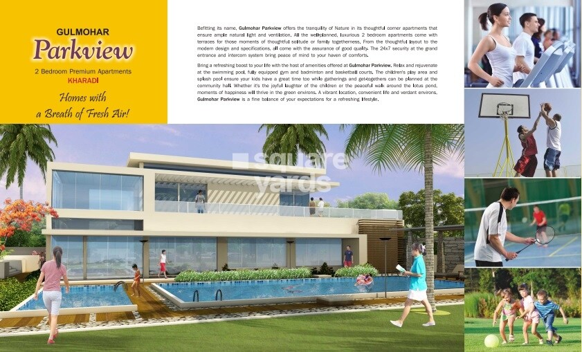 Gulmohar Parkview Amenities-Features