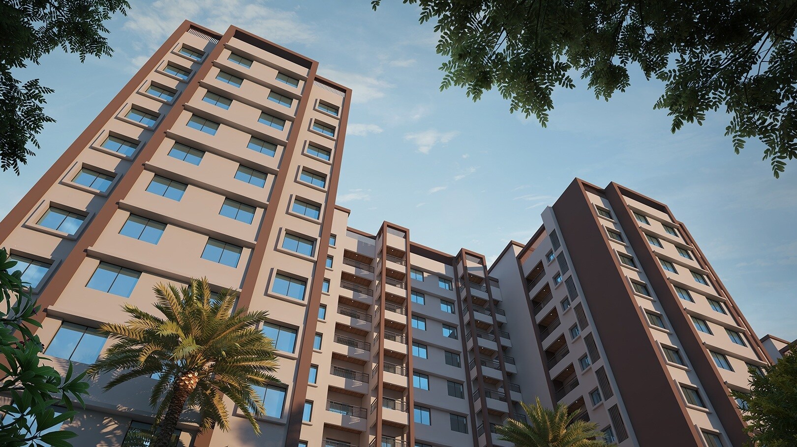 Gurudatta Gulmohar City Apartment Exteriors 1