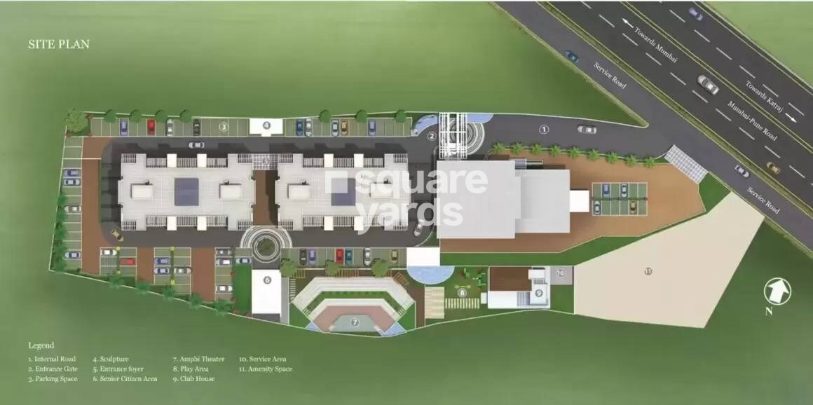 Gurukrupa Primerose Master Plan 1