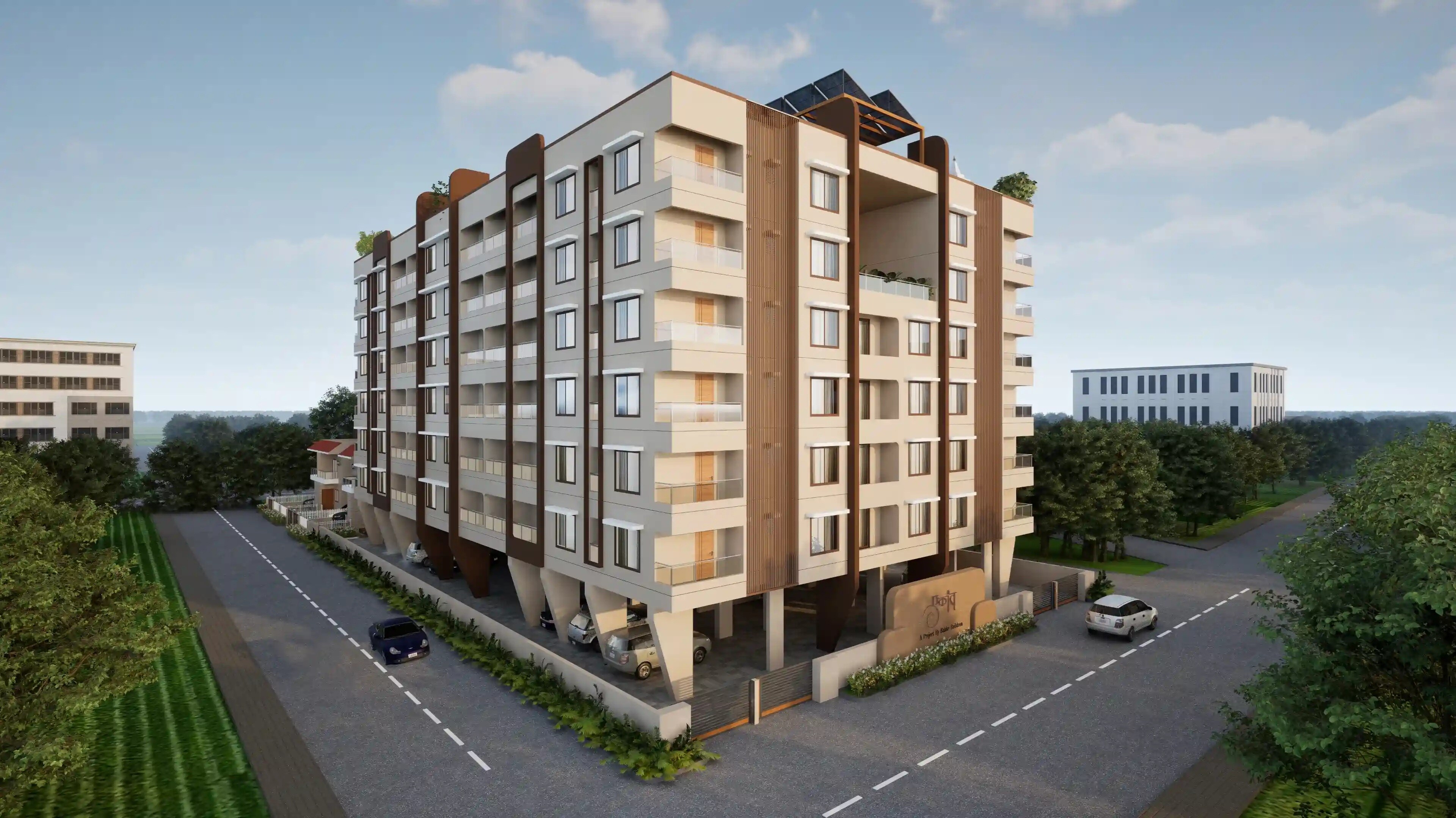 Hakke Ekaant Apartment Exteriors 1